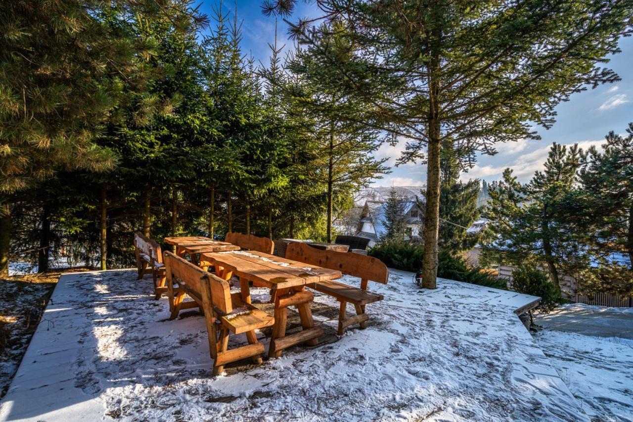 Chata Na Brzysku Pod Bialka Leśnica Exterior foto