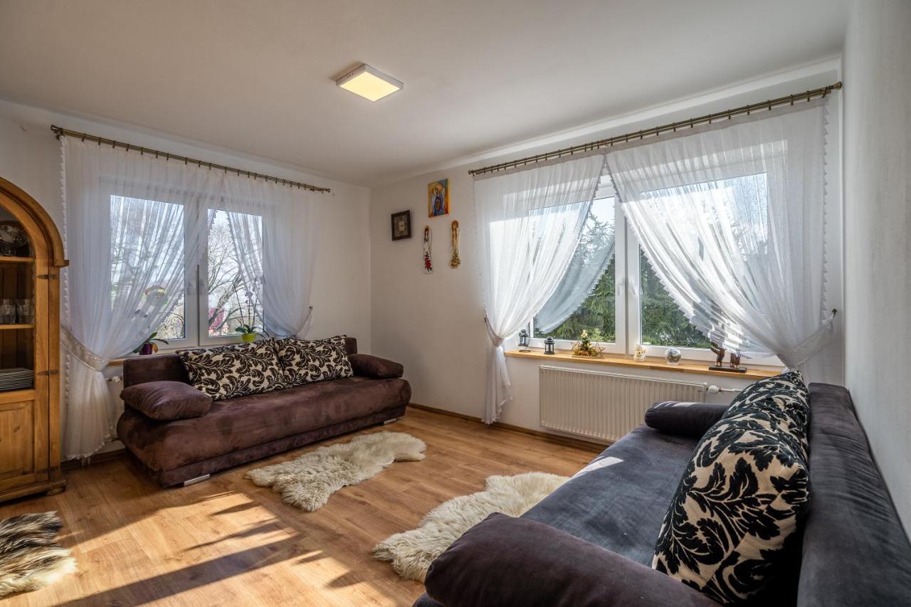 Chata Na Brzysku Pod Bialka Leśnica Exterior foto