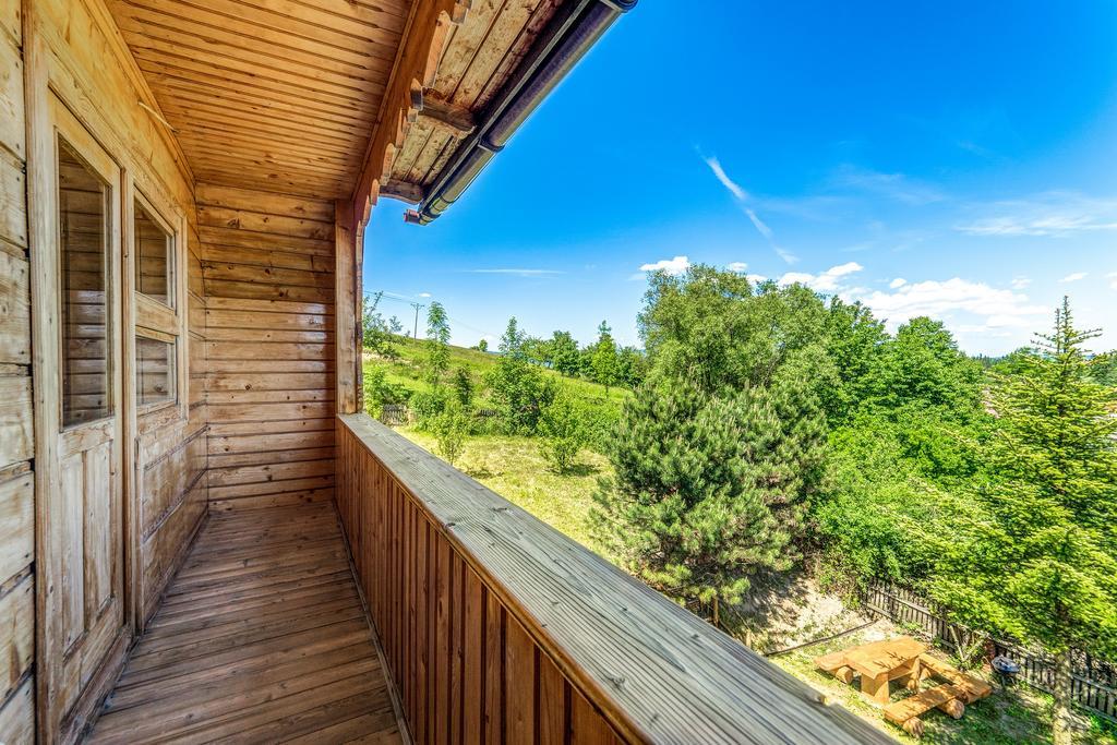 Chata Na Brzysku Pod Bialka Leśnica Exterior foto